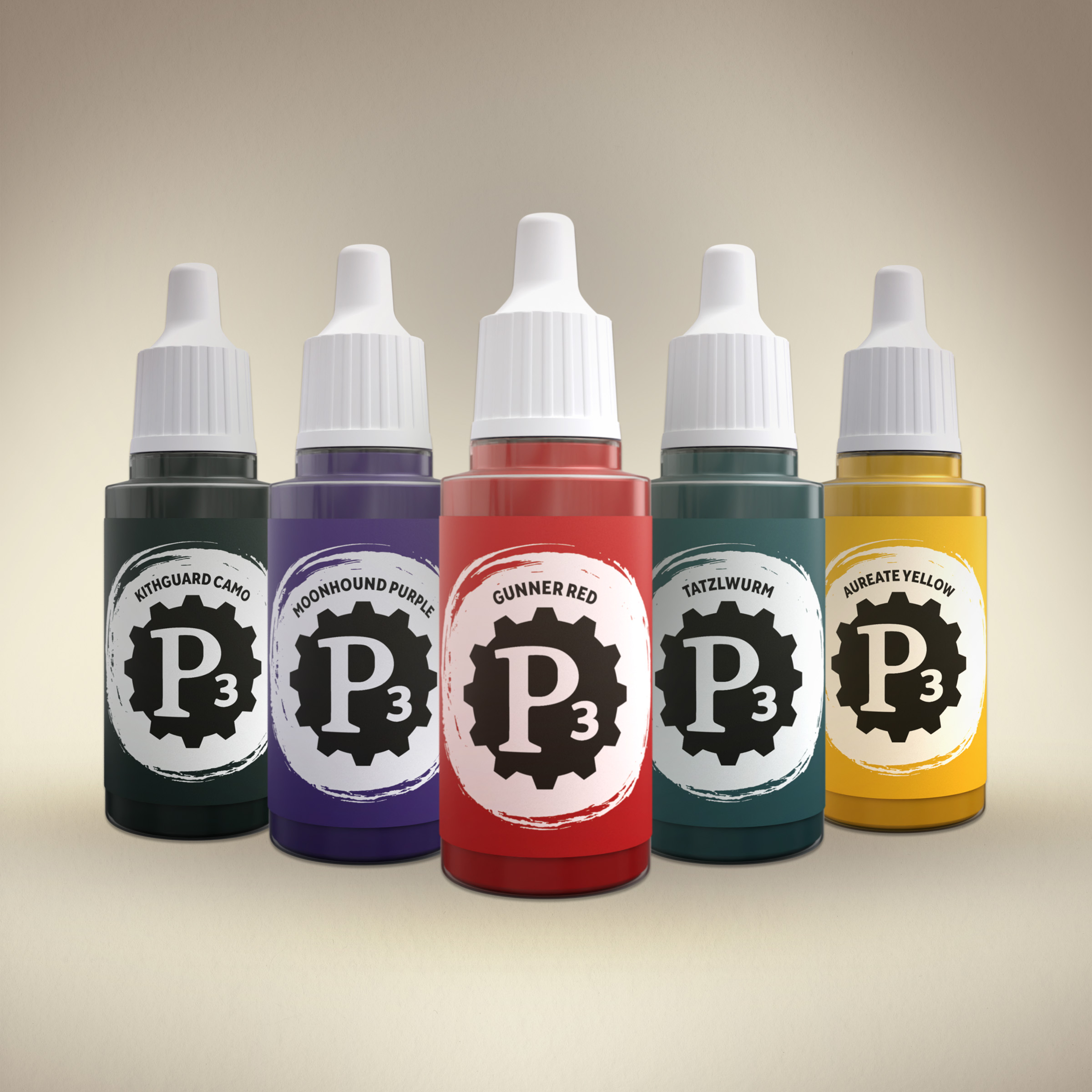P3 Paints <BR> Brand Identity